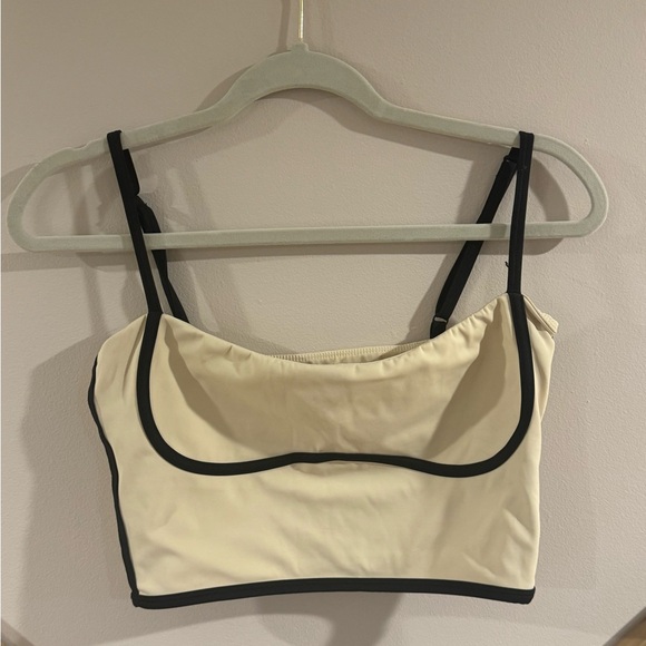 Move With You Sleeveless Spaghetti Strap Sports Bra Tank Tops Square Neck - Picture 4 of 6